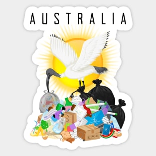 AUSTRALIA - BIN CHICKEN Sticker